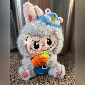 Soft Plush Lafufu 10in Approx Plush, Grey Color